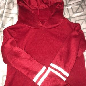 Red hoodie
